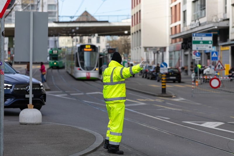 Professioneller Verkehrsdienst in Basel, Z&uuml;rich & der gesamten Schweiz